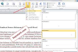 Salah satunya adalah membuat halaman di word. Ini Dia Cara Cepat Membuat Nomor Halaman Di Microsoft Word