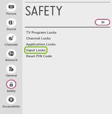 You can unlock the input by pulling out any extra cables attached to the tv. How To Set Up Parental Controls On An Lg Smart Tv Support Com Techsolutions