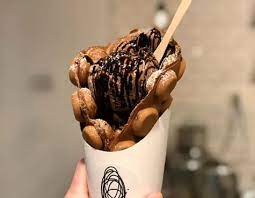 Ball Ball Waffle Best Of Cle Bubble Waffle Waffles Chocolate Waffles