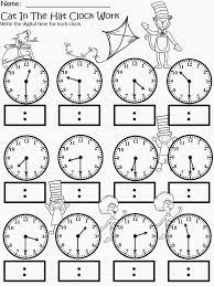 Fairy Tales And Fiction By 2 March Into March With More Cat In The Hat Time Worksheets Homeschool Math Math Time