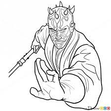 How To Draw Darth Maul Star Wars How To Draw Drawing Ideas Draw Something Drawing Tutorials Portal Star Wars Drawings Star Wars Star Wars Cookies