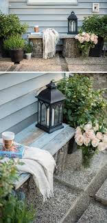 Garden design ideas for small gardens having a unique seating area in. 40 Creative Outdoor Bench Diy Ideas And Tutorials 2017