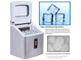 Get yourself a countertop ice maker and you can have delicious fresh water bricks in minutes! Portable Countertop Ice Maker Machine For Crystal Ice Cubes In 48 Lbs 24h With Ice Scoop For Home Use Newegg Com