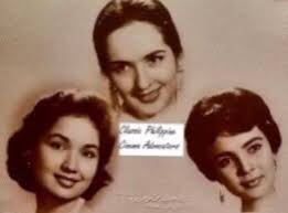 Amy, Susie and Tessie (Amalia Fuentes, Susan Roces and Tessie Agana)  Credits to: Tessie Agana FB Page