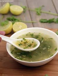 Lemon And Coriander Soup Recipe Vitamin C Rich Recipe Recipe Vegetarian Soup Recipes Coriander Soup Lemon Coriander Soup