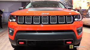 2017 Jeep Compass Trailhawk Exterior And Interior Walkaround Debut A La Auto Show Jeep Compass 2017 Jeep Compass