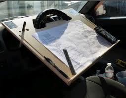 Steering Wheel Desk 23 1 2 X 16 1 2 For 16 Or Smaller Steering Wheel Car Storage Car Table Car