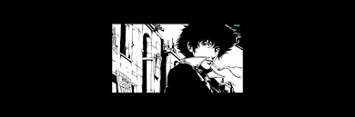 Anime Black And White Background Aesthetic Cowboy Bebop Header Capa De Twitter Header Para Twitter Imagens Aleatorias