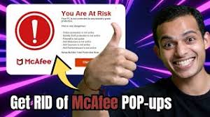 Get RID of McAfee Pop-ups