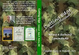 Cutting Edge Being A Subunit Commander Kindle Edition By Sm Colonel Ajay K Raina Health Fitness Dieting Kindle Ebooks Amazon Com