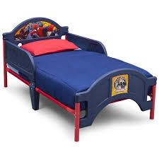 Can the side rails be removed. Delta Children Marvel Spider Man Plastic Toddler Bed Blue Walmart Com Walmart Com