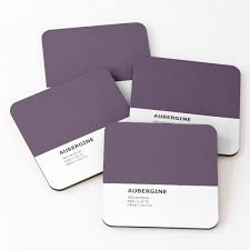 Purple Pantone Coasters for Sale