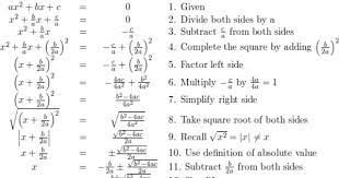 Derive Quadratic Formula Google Search Quadratics Solving Quadratic Equations Quadratic Formula