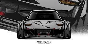 1920x1080 mazda rx7 wallpapers for laptop full hd 1080p devices. Hd Wallpaper Mazda Rx 7 Jdm Render Japanese Cars Mazda Rx 7 Fd Edc Graphics Wallpaper Flare