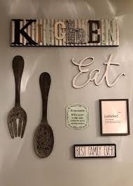 Large vintage metal kitchen signs. 27 Cozy Rustic Kitchen Wall Decor Ideas Digsdigs