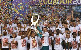 Delfín, de manta, y 9 de octubre, de guayaquil, se clasificaron este sábado para las semifinales de la supercopa ecuador, al imponerse al independiente del valle y el emelec, respectivamente. La Supercopa Ecuador Oficializo Los Premios Economicos Para Los Equipos Participantes