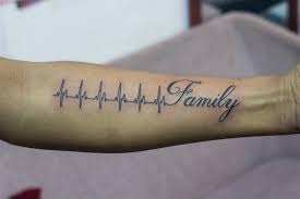 Heart Beat Family Heart Beat Tattoo African Tattoo Couple Tattoos