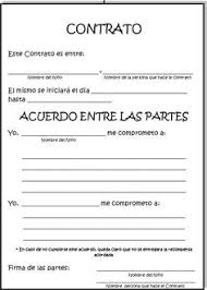 Resultado de imagen de papel de contrato