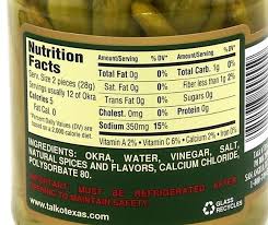 For parties, hors d'oeuvres, cocktail buffets, etc. Talk O Texas Crisp Okra Pickles Hot Hy Vee Aisles Online Grocery Shopping