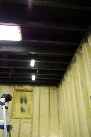 Todol spray foam sealant, 32 oz, black. Basement Ceilings Painted Black A Spray Painting Job From Hell