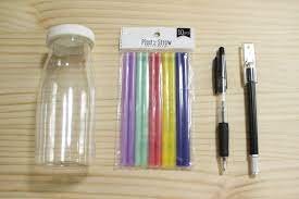 １００均で モンテッソーリ 教具を手作り ０歳 １歳 ２歳 ストロー 落とし の作り方 おうちdeモンテ モンテッソーリ 教具 ストロー 100均