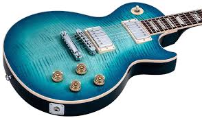 Gibson Les Paul Standard Hp Ii 2018 Cobalt Fade Guitare Electrique Solid Body Gibson Les Paul Standard 2018 Cobalt Burst Bleu Guitare Electrique Gibson Les Paul Guitare