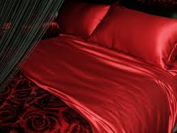 Burgundy Silk Bed Linen Silk Bed Sheets Satin Bedding Satin Sheets