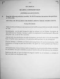 Csec Cxc Exam Past Papers Spanish Past Paper Past Papers Spanish Reading Comprehension
