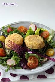 Deliciours Chevres Rotis Et Mesclun A La Vinaigrette Au Miel Idee Recette Plat Salade Chevre Recettes De Cuisine