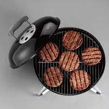 14.5l x 14.25w x 17h weber smokey joe silver charcoal grill has a 14 diameter cooking area. Weber Smokey Joe Charcoal Grill 14