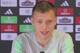 Alistair Johnston asked cheeky Celtic glory question as 'dunking