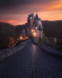 Michael Sidofsky On Instagram Sunset At The Famous Burg Eltz Germanytourism Visit Koblenz Visitgermany G Castle Pictures Germany Castles Visit Germany