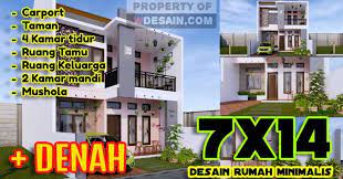Desain rumah minimalis ukuran 7x14 2021 dapatkan ragam kumpulan ide untuk desain rumah minimalis ukuran 7x14 2021 dari berbagai model melalui situs designarsitektur.com salah satunya bisa anda dapatkan dibawah ini: Rumah Minimalis 2 Lantai 7x14 Tampil Menarik Dengan Taman Yang Cantik Desain Rumah Minimalis