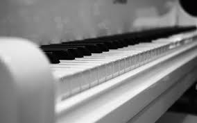 Download Wallpapers Piano Monochrome Piano Keys Musical Instrument Piano Music Wallpaper Piano Keys