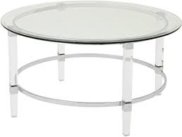 Borgeby coffee table, birch veneer, 271/2 let your eyes rest on borgeby table. Amazon Com Christopher Knight Home Elowen Modern Round Tempered Glass Coffee Table With Acrylic And Iron Accents Clear Home Kitchen
