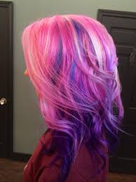Pink Hair Purple Ombre Balayage Baliage Highlights Pravana Vivid Pastel Neon Summer 2014 Long Hair Jason Franks Fahrenh Hair Baliage Hair Neon Hair