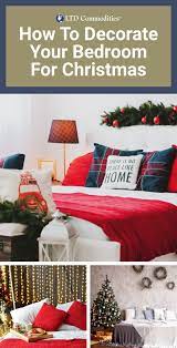 How To Decorate Your Bedroom For Christmas Ltd Commodities Pretty Christmas Decorations Small Room Decor Holiday Bedroom