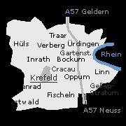 Krefeld Stadt in Nordrhein-Westfalen - tourbee.de Tourist- Stadtinformation