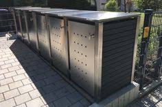 Mulltonnenbox Edelstahl Mit Kunststoff Von Zaun Fackler Mulltonnenbox Edelstahl Mulltonnenbox Tonne