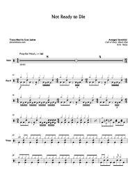 You now have the key to unlock the secret of reading drum music. Avenged Sevenfold Not Ready To Die Drum Sheet Music Read Book Online