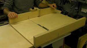 Diy Table Saw Sled With Flip Stop Guide Diy Table Saw Diy Table Table Saw