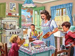 Our line of 300 piece jigsaw puzzles features some of the most beautiful and engaging light difficulty puzzles, including themes such as nature, art and more! Amazon Com Bits And Pieces 300 Piece Jigsaw Puzzle For Adults 18 X 24 Kitchen Memori Vintage Family Pictures Jigsaw Puzzles Larger Piece Jigsaw Puzzles