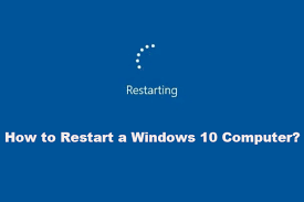 Performs a full shutdown and restart the computer after a timeout period you specified in seconds. How To Reboot Windows 10 Properly 3 Available Ways