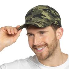 Tom Franks Camo Printed Baseball Cap