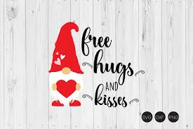 All free files are for personal use only, if you would like to use it for profit please purchase a commercial license. Free Hungs And Ksses Svg Valentine Gnome Svg 414394 Cut Files Design Bundles