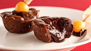 Mini Fondants Decadents Au Chocolat