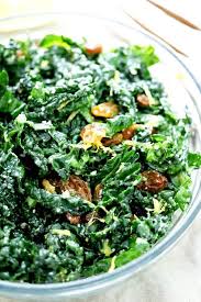 Easy Kale Salad With Lemon Dressing Recipe Kale Salad Kale Salad Recipes Salad With Sweet Potato