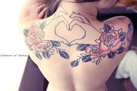 Cute Back Tattoo