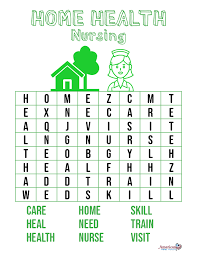 Word search puzzles for kids expand their vocabulary and fuels their drive to learn. Home Health Nursing Word Search Puzzle For Kids American Home Health S Blog