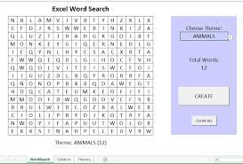 Maybe you would like to learn more about one of these? Excel Macro Fun Excel Word Search